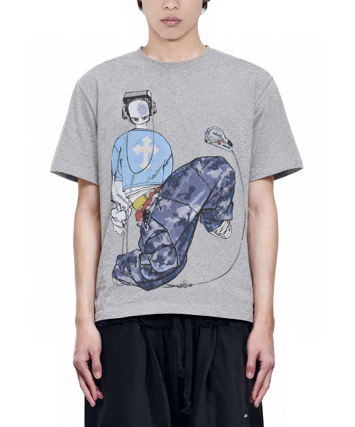 아캄(AAKAM) ChaCha Floorwork Half Top (Gray)