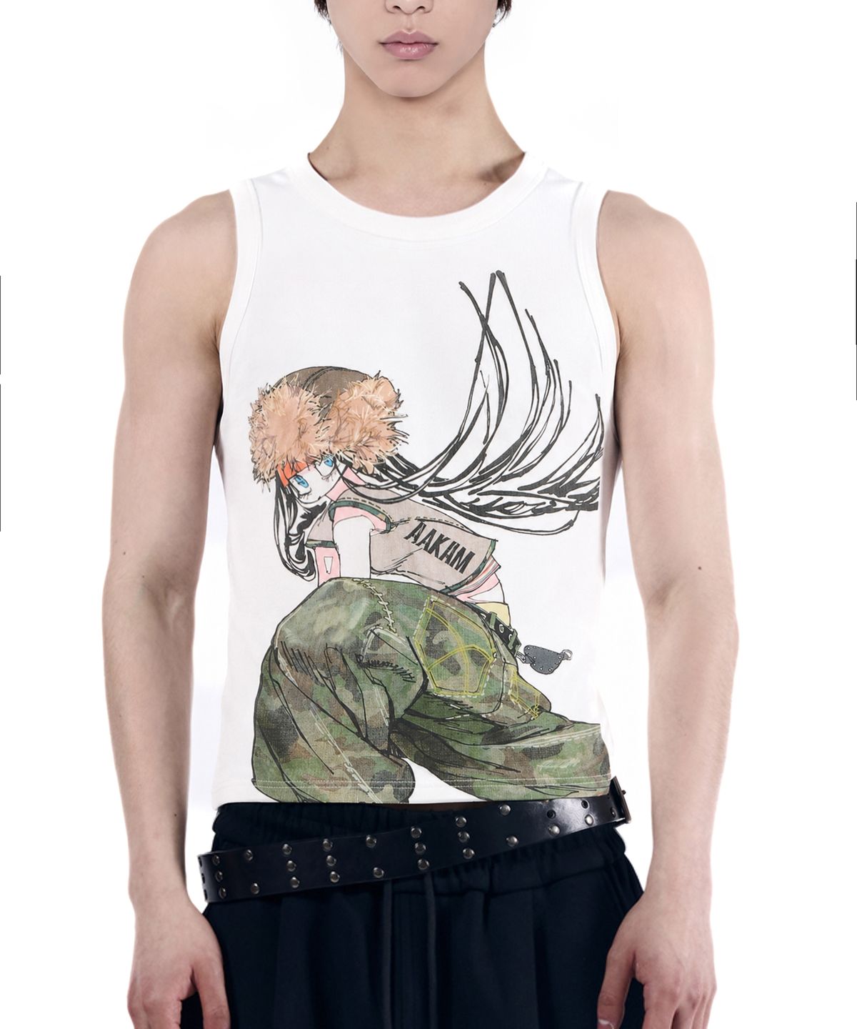 아캄(AAKAM) ChaCha Freestyle Sleeveless (White)
