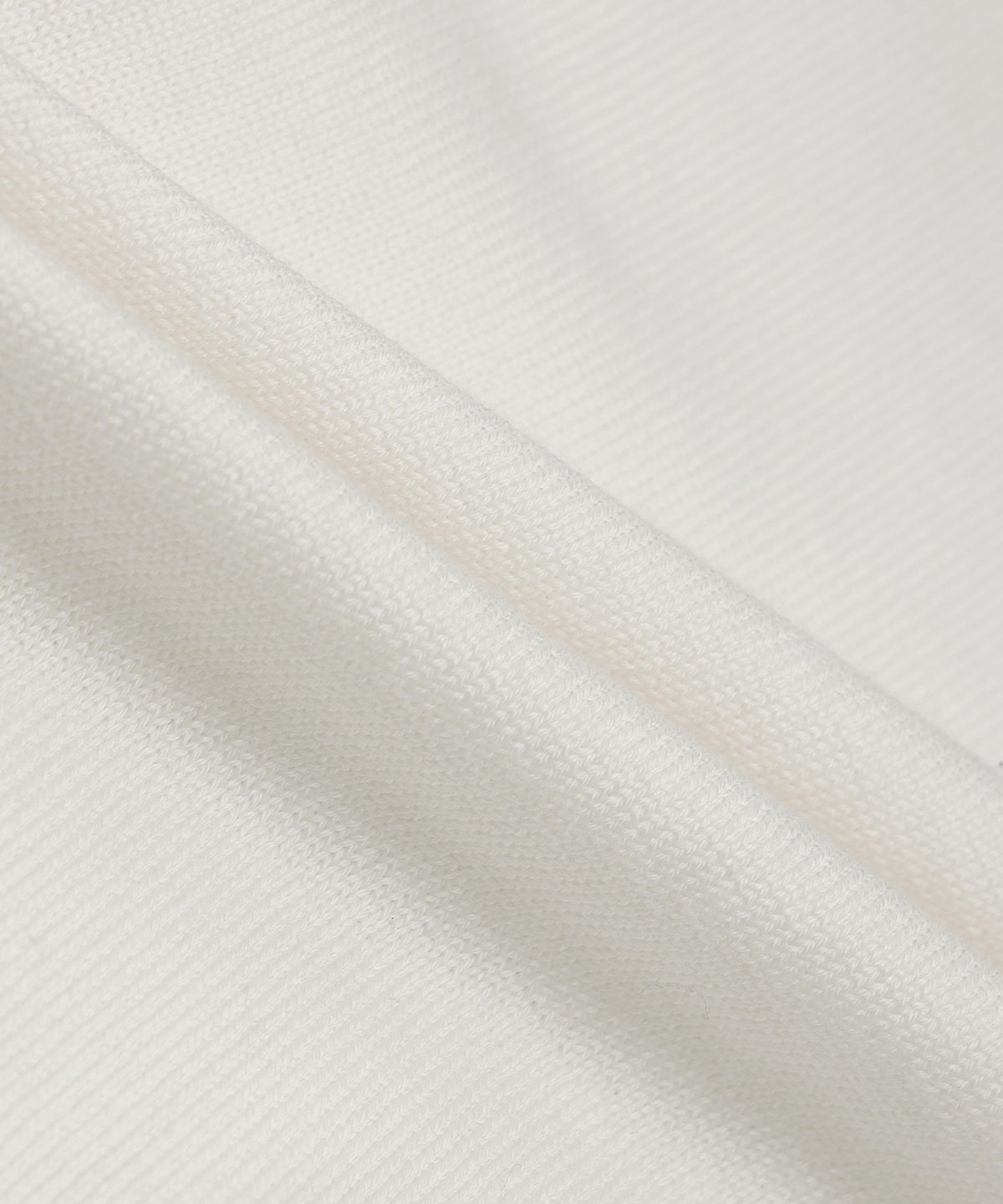 247시리즈(247SERIES) 수피마 코튼 칼라 하프 니트 WHITE