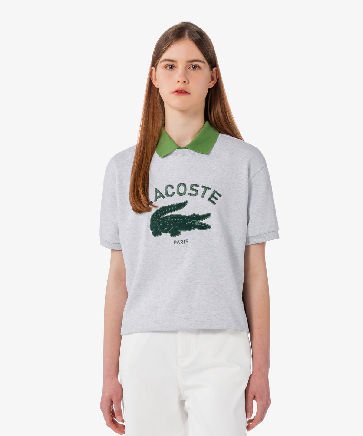 라코스테(LACOSTE) 여성 빅크록 스웻셔츠 SF634E-56G CCA