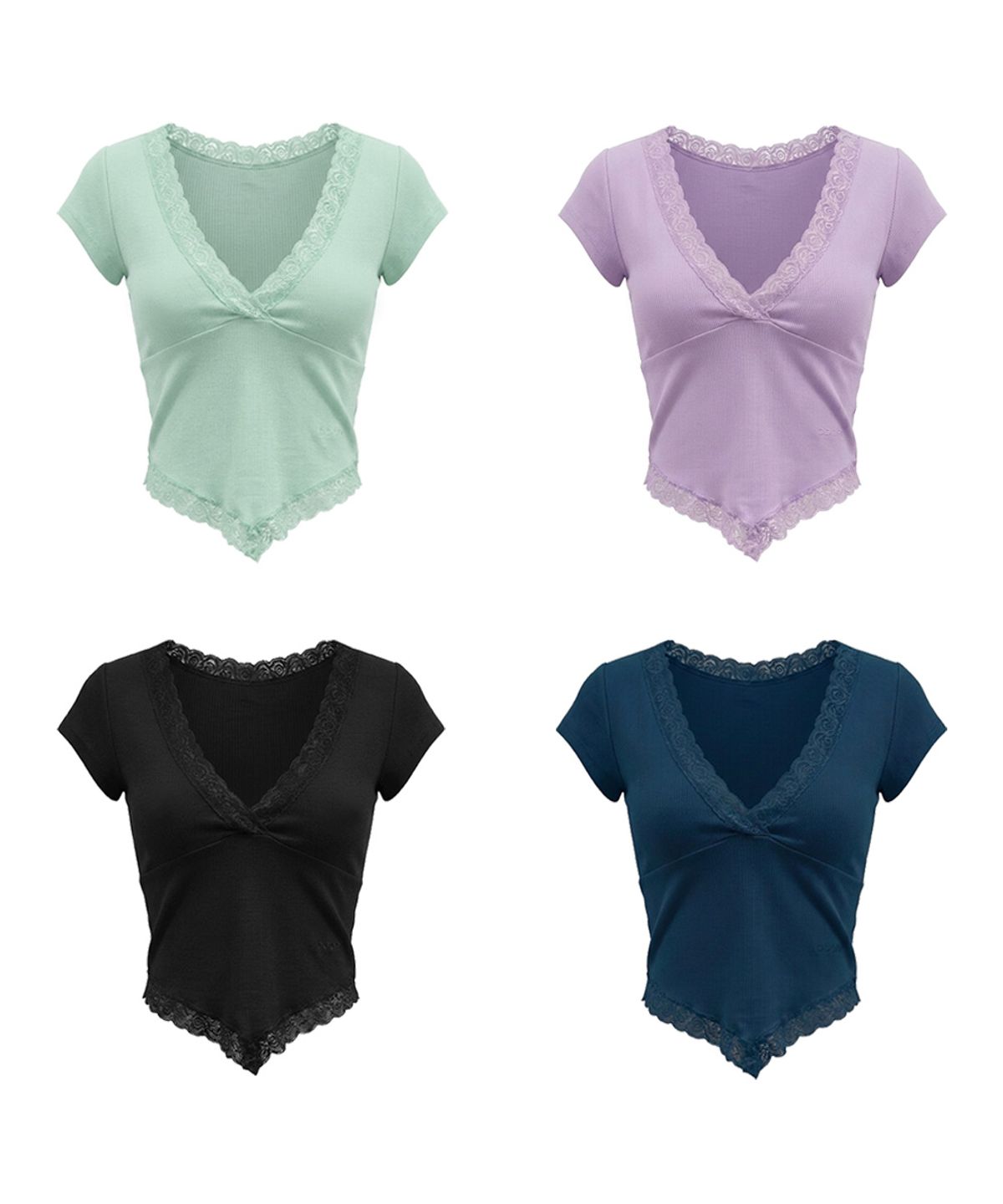 오도어(ODOR) Romance half tee