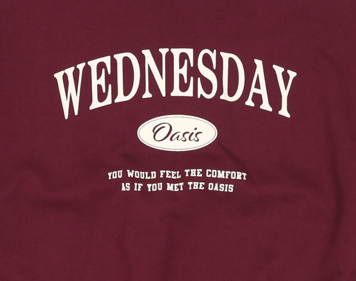 웬즈데이오아시스(WEDNESDAY OASIS) 맨투맨/스웨트셔츠