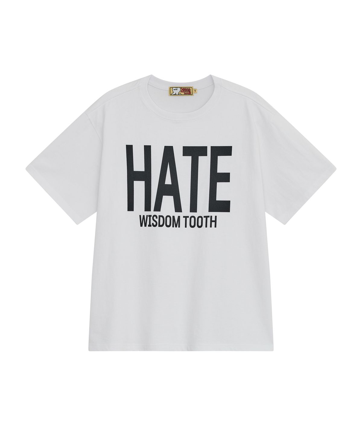 루저스클럽(LOSERS CLUB) [2PACK] HATE WISDOM TOOTH 로고 반팔티셔츠 (6컬러)