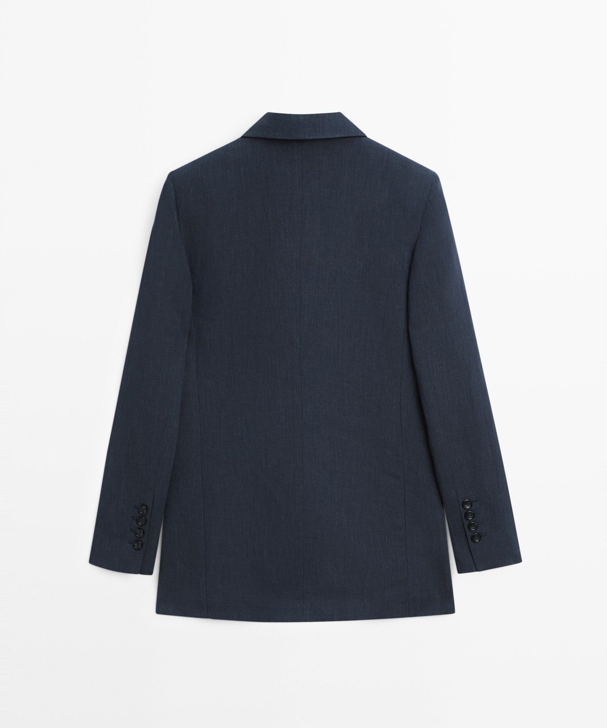 마시모두띠(MASSIMO DUTTI) 멜란지 린넨 더블 브레스트 블레이저