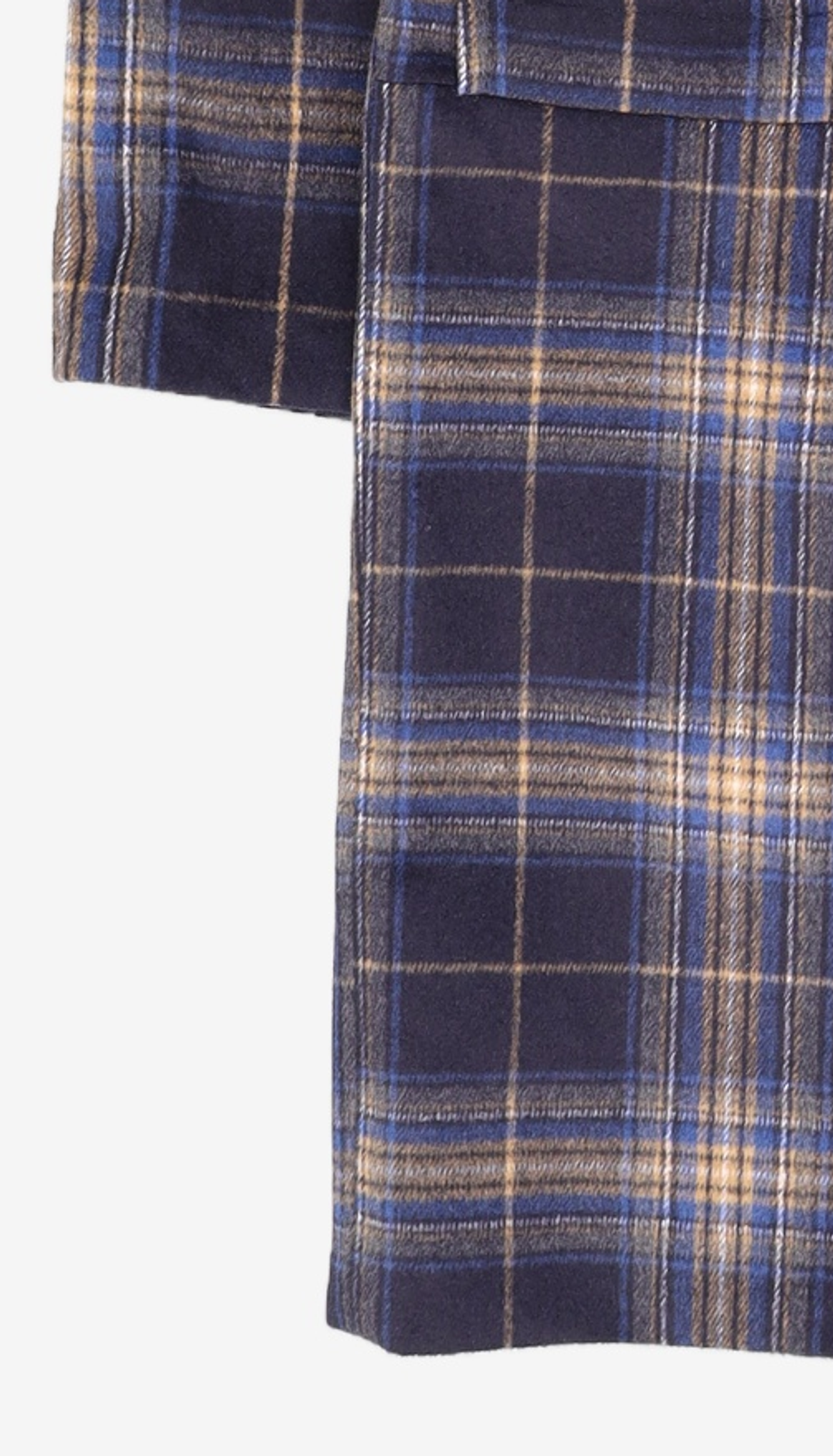제로스트릿(ZEROSTREET) ALPACA SAILOR CHECK COAT / GRAY S