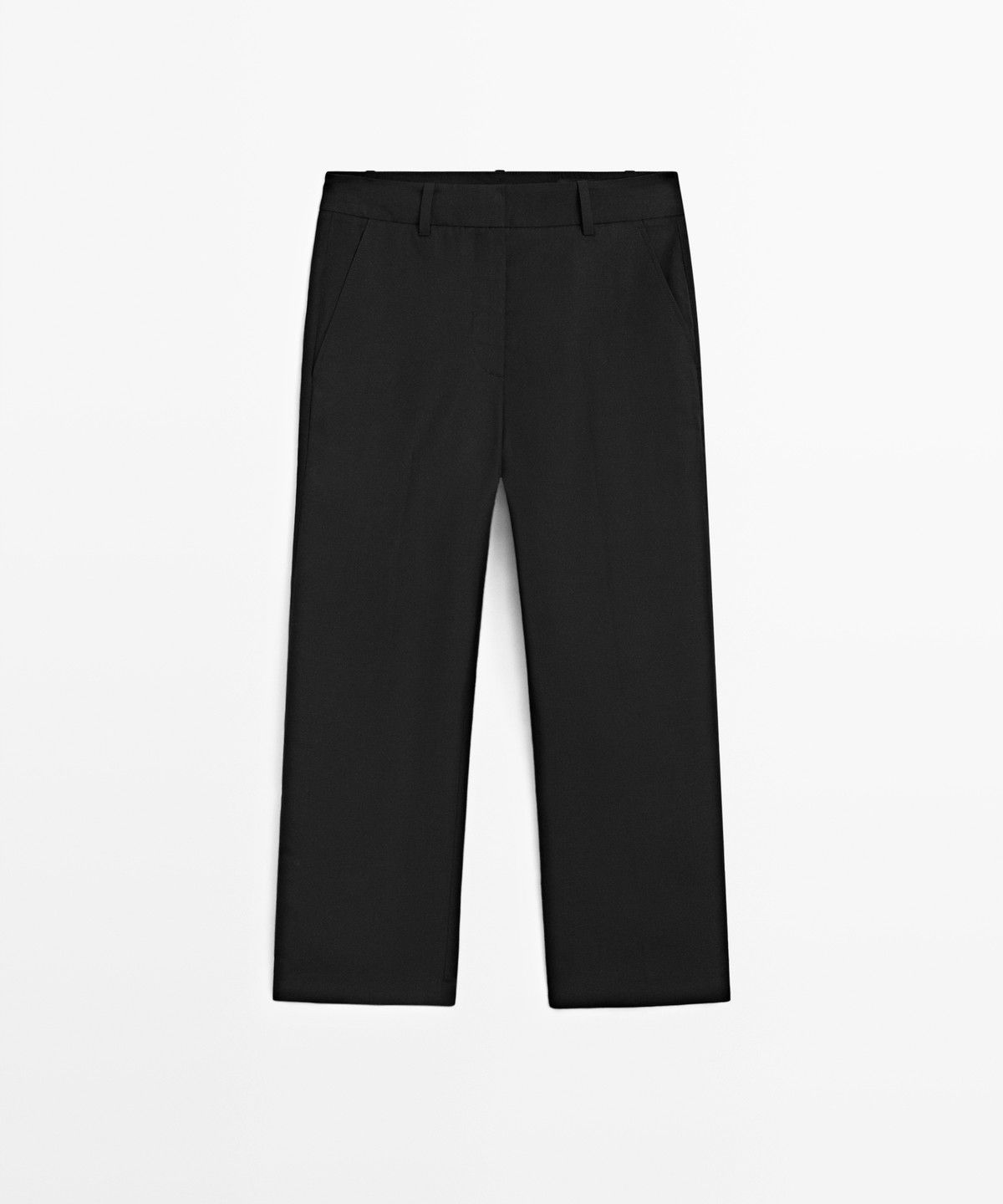 마시모두띠(MASSIMO DUTTI) 슬림 핏 카프리 팬츠