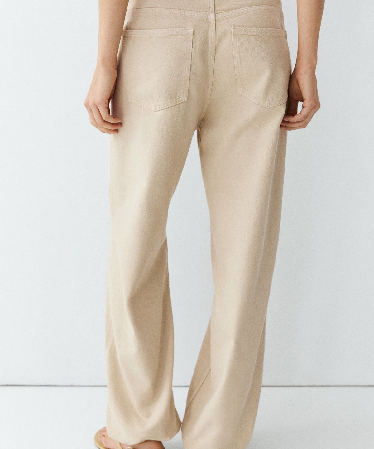 마시모두띠(MASSIMO DUTTI) 릴랙스 핏 파라슈트 팬츠