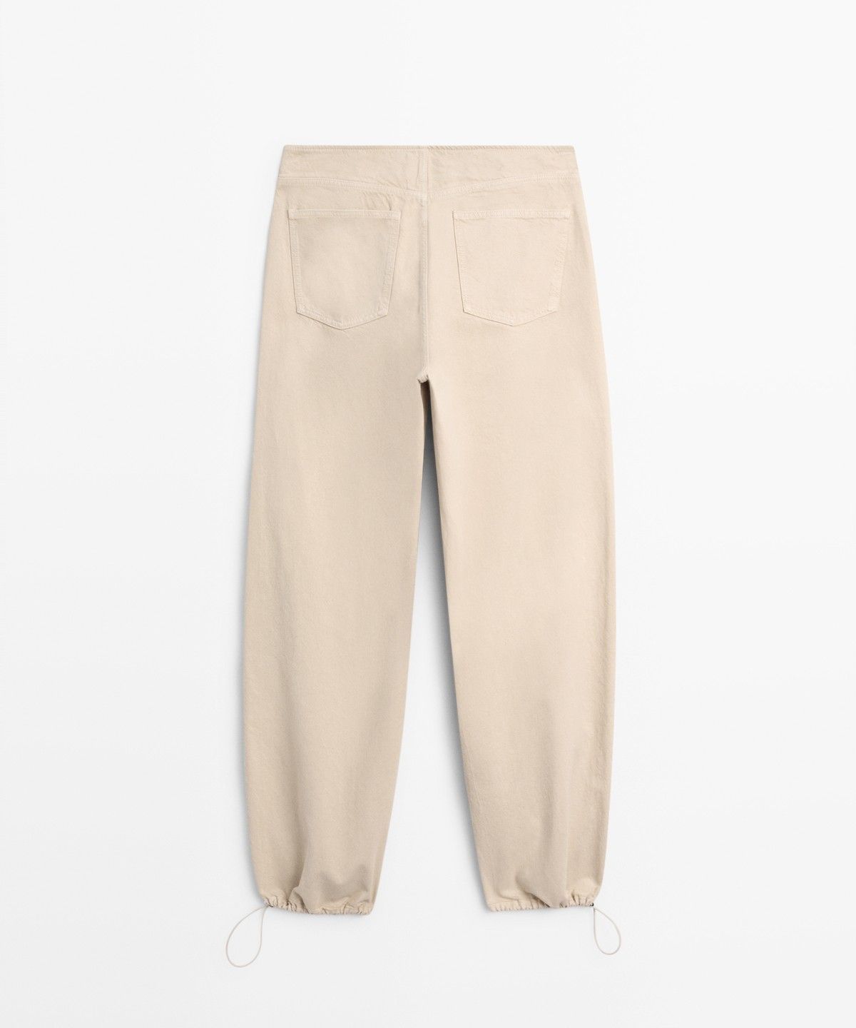 마시모두띠(MASSIMO DUTTI) 릴랙스 핏 파라슈트 팬츠