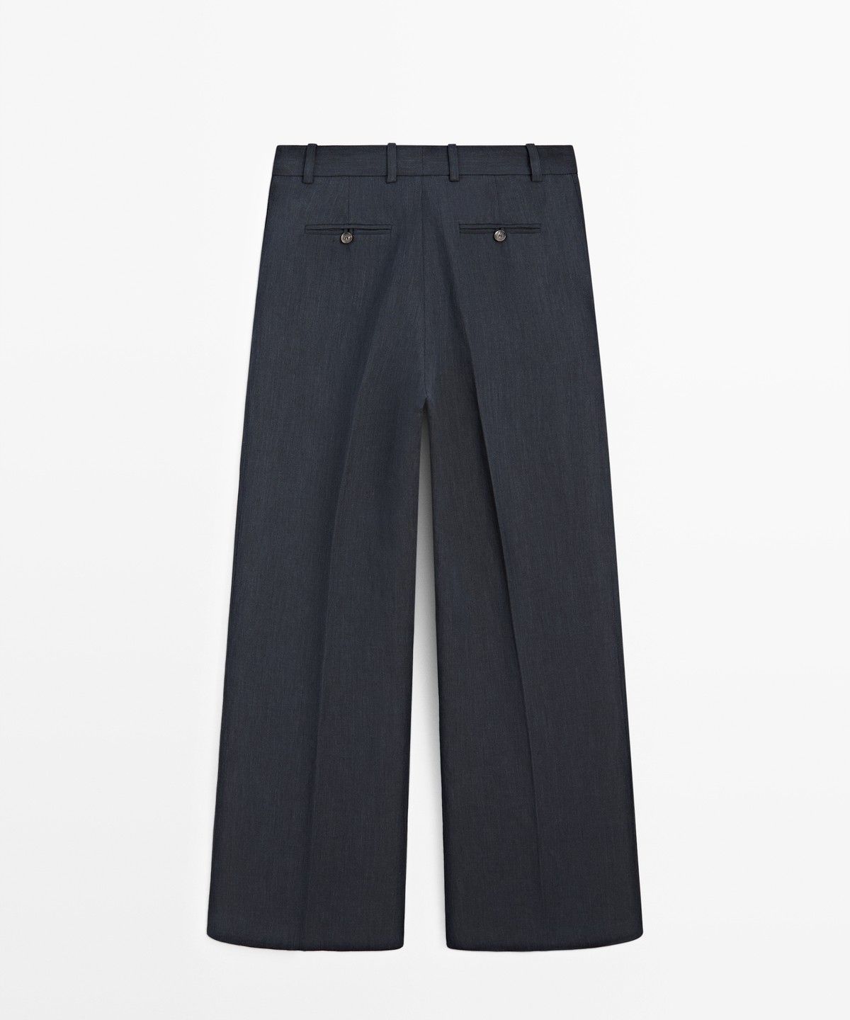 마시모두띠(MASSIMO DUTTI) 멜란지 린넨 수트 팬츠