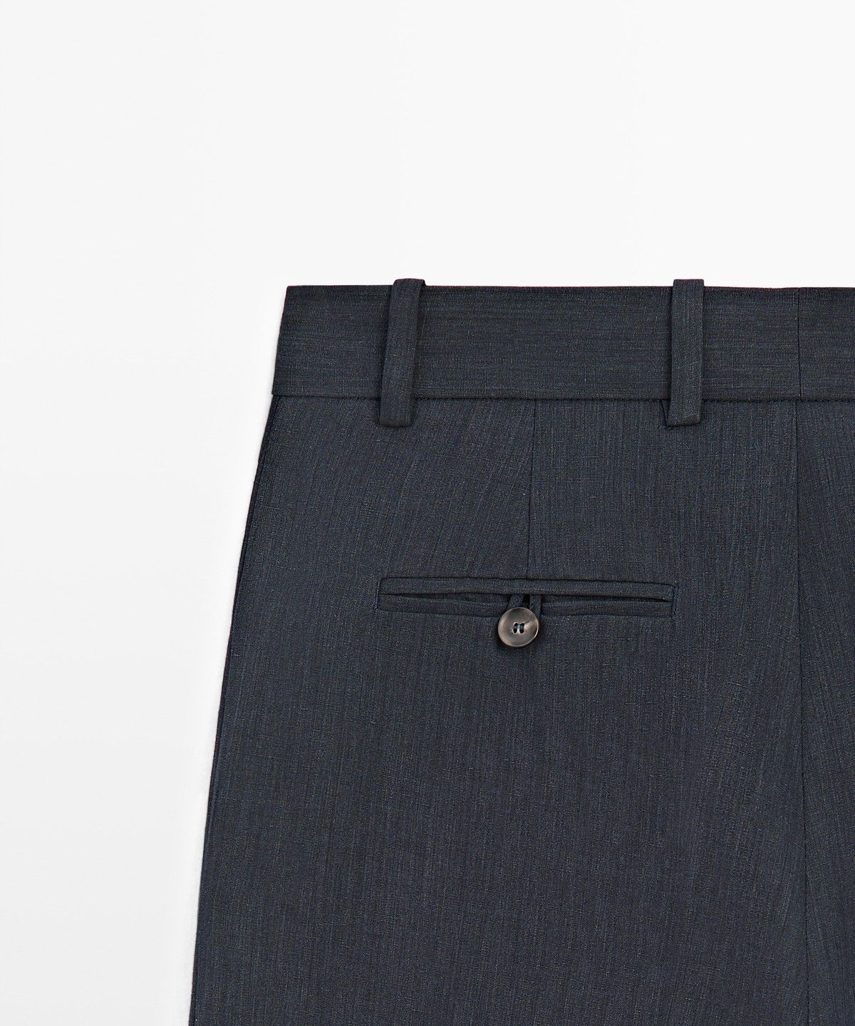 마시모두띠(MASSIMO DUTTI) 멜란지 린넨 수트 팬츠