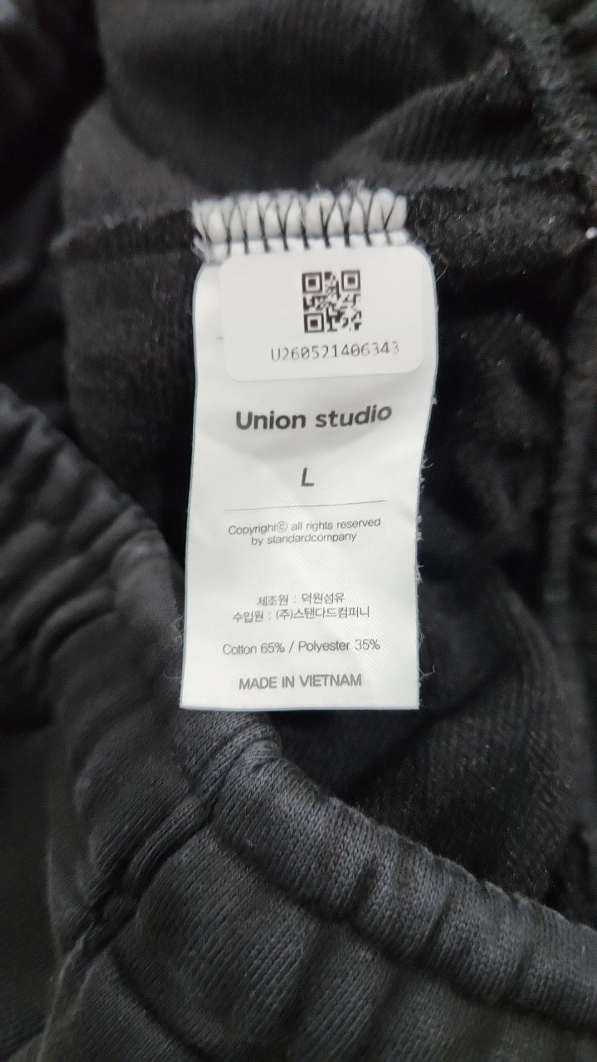 유니온스튜디오(UNIONSTUDIO) 숏팬츠 L