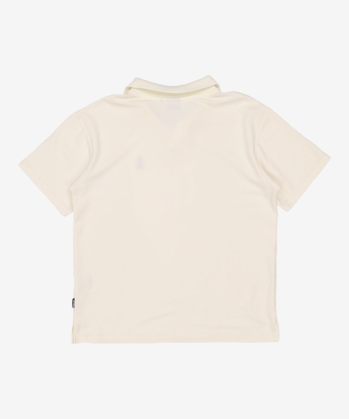 예일(YALE) QUICK DRY PIQUE SLIT NECK POLO SHIRT IVORY XS