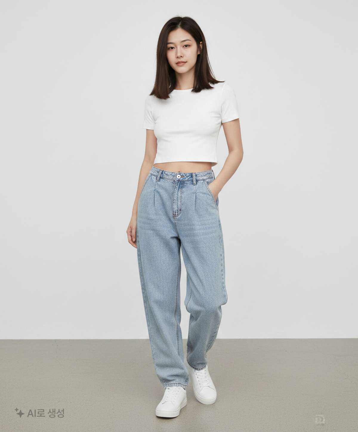 토피(TOFFEE) 청/데님 팬츠 S