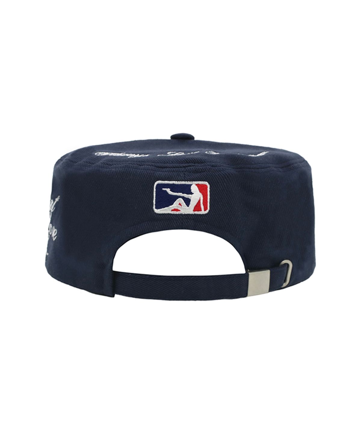 쎄오(SSEO) SYMBOL PILLBOX CAP - NAVY