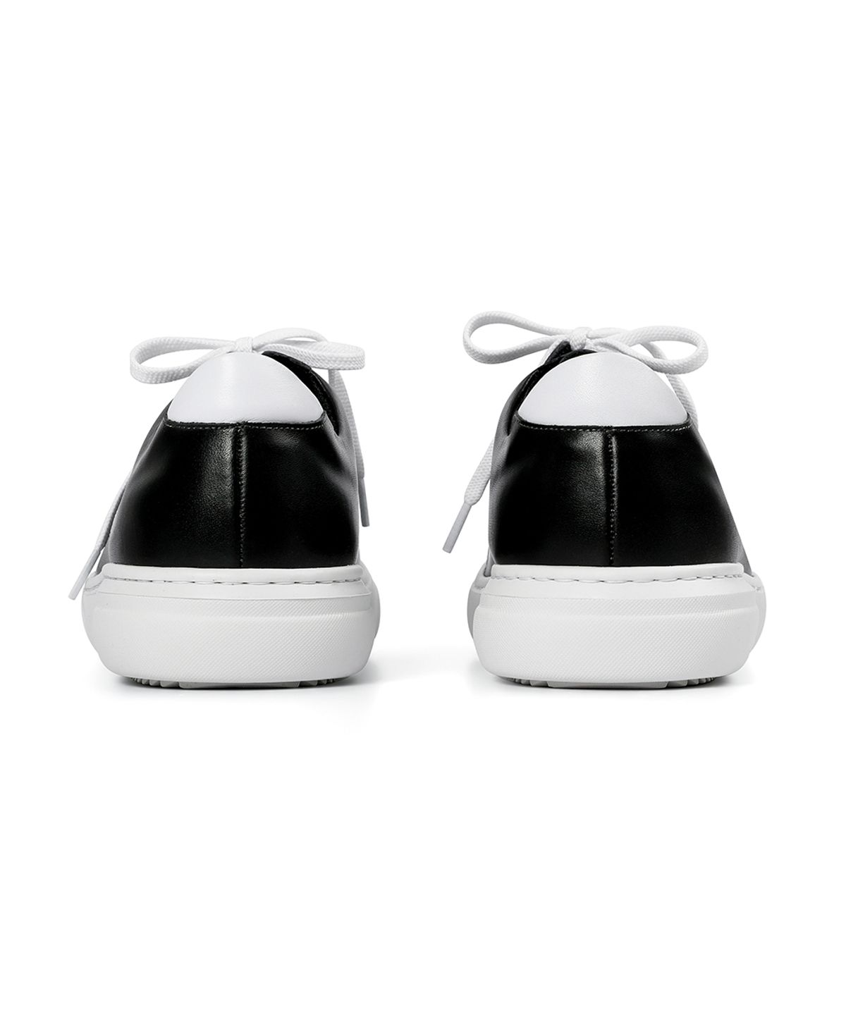 멜로스(MELLOS) 캔버스 레더 3.5cm 스니커즈-핸드메이드