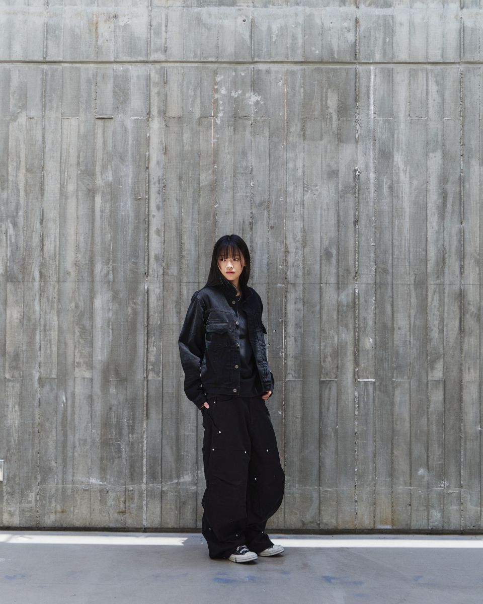 MUSINSA | 9999ARCHIVE Jewelry Revet Double Knee Pants