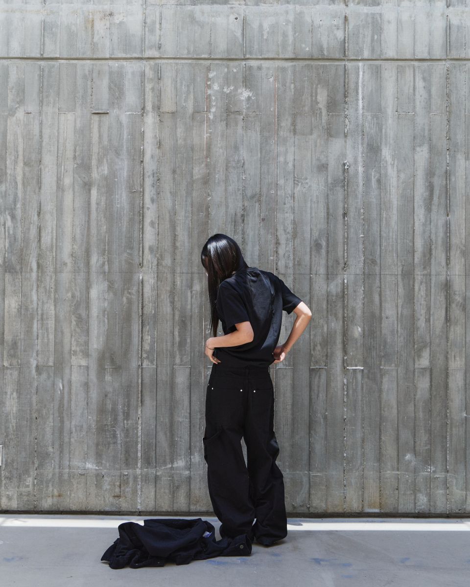 MUSINSA | 9999ARCHIVE Jewelry Revet Double Knee Pants