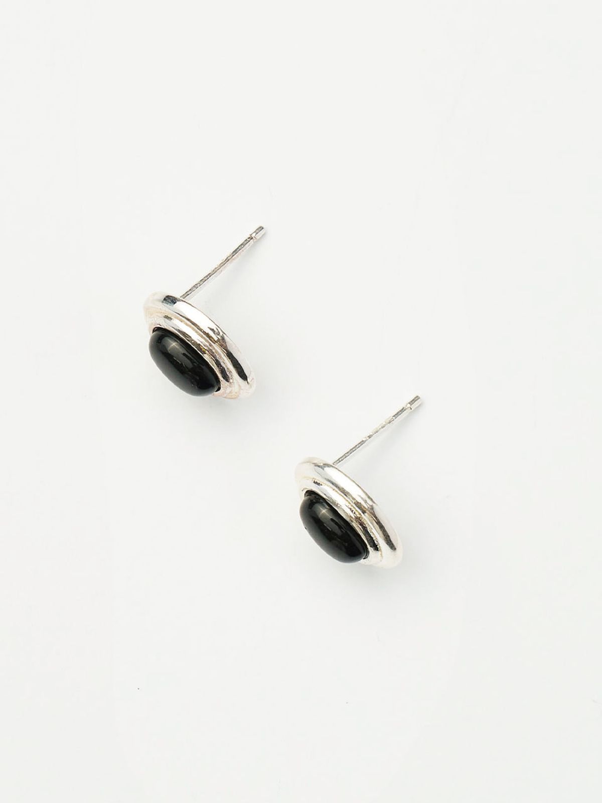 토우트(TOUT) onyx earring 925 silver