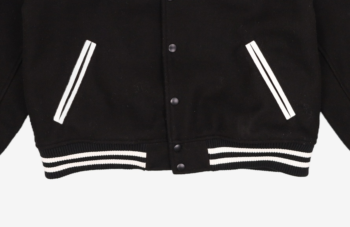 마리떼 프랑소와 저버(MARITHÉ + FRANҪOIS GIRBAUD) NEW VARSITY JACKET blue M
