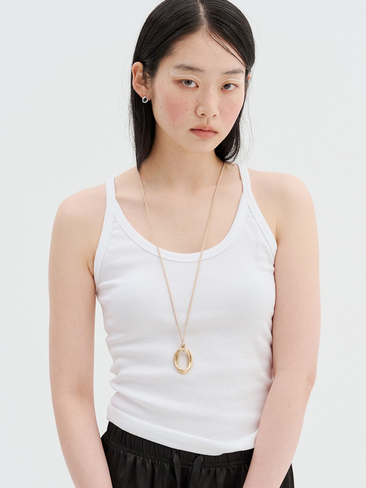 토우트(TOUT) suede leather necklace