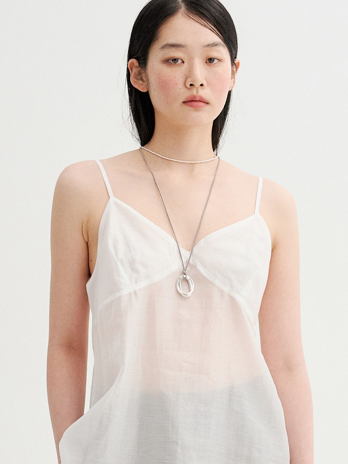 토우트(TOUT) suede leather necklace