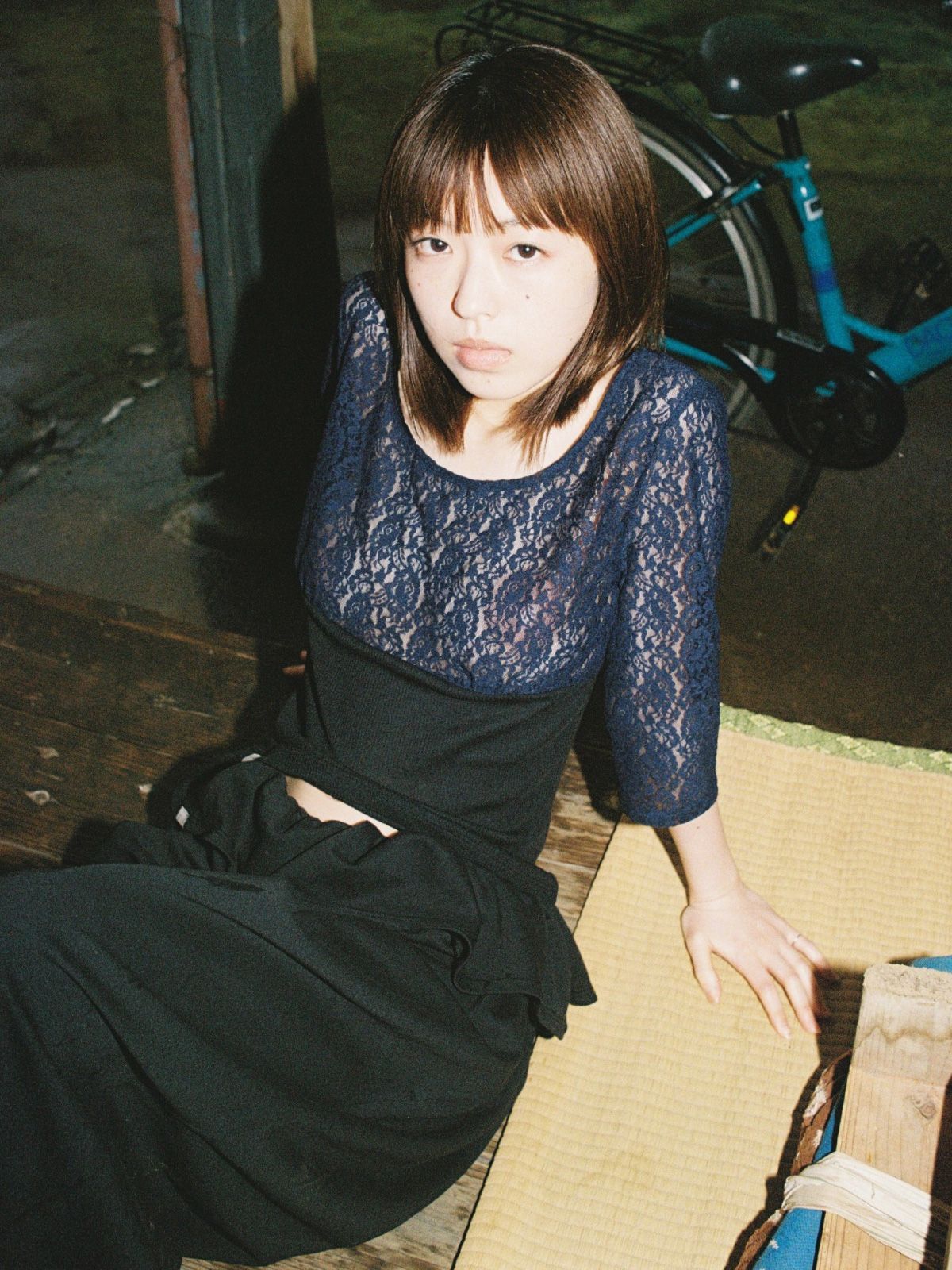 피브스피브스(PEEVES PEEVES) Gathered Balloon Pants / Black