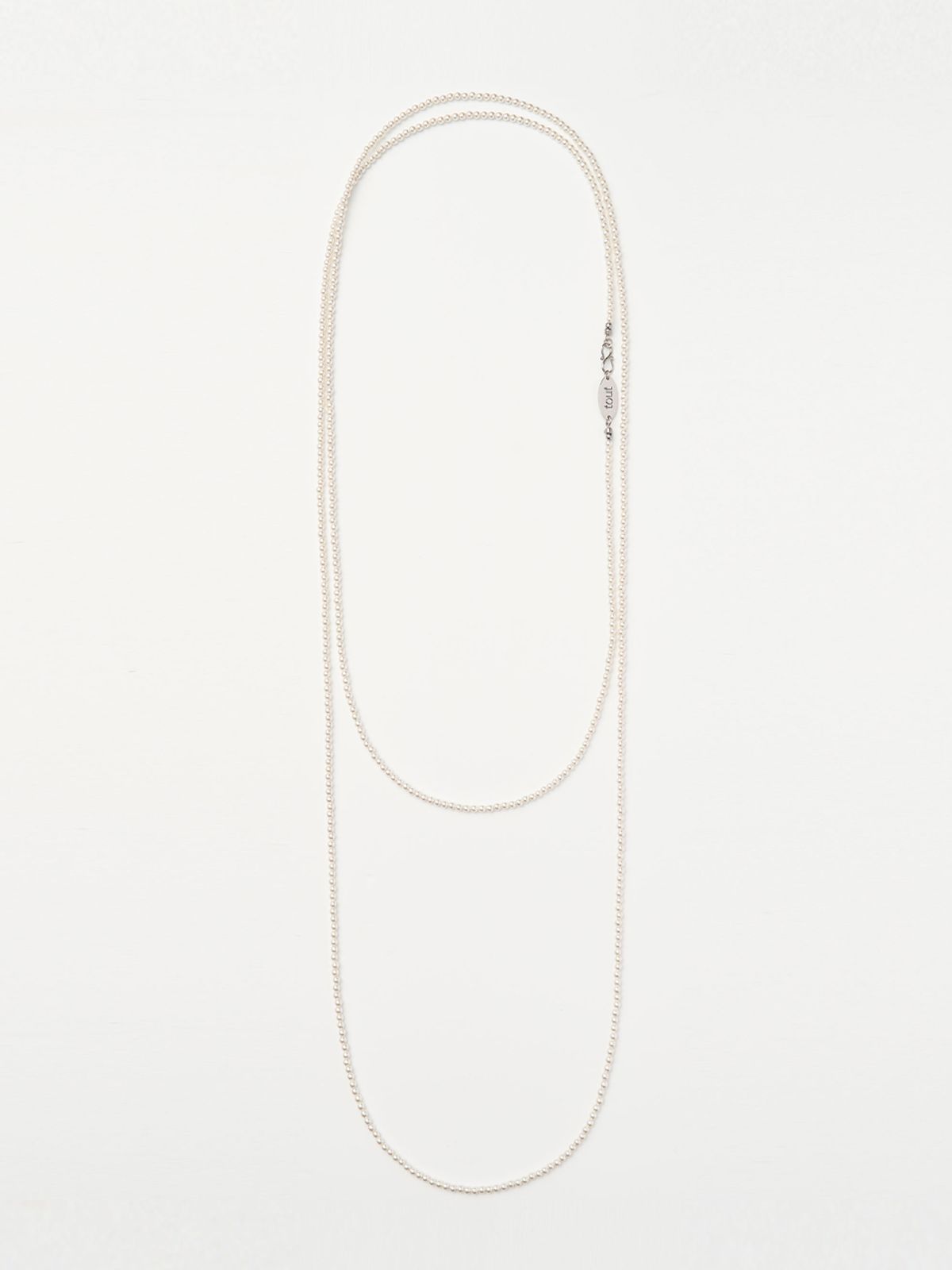 토우트(TOUT) swan pearl long necklace