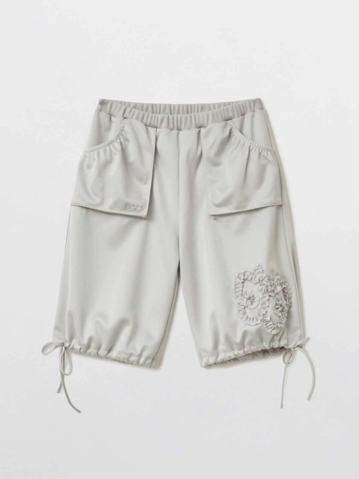 피브스피브스(PEEVES PEEVES) Flutter Track Pants / Silver