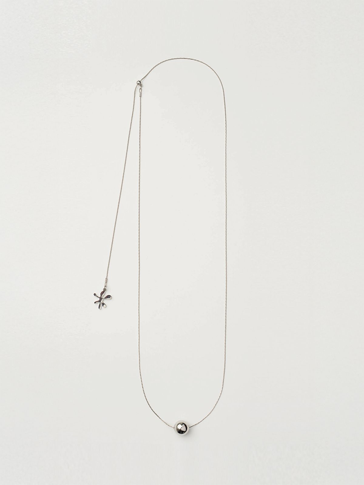 토우트(TOUT) silver moon necklace