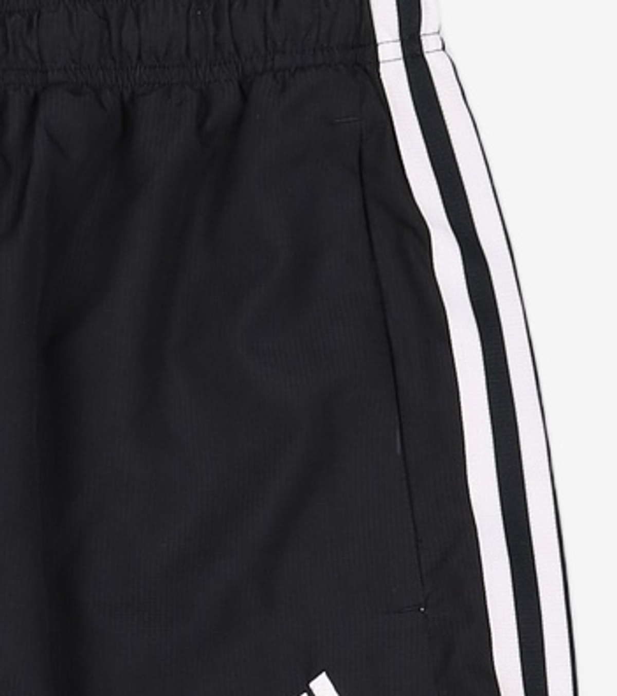 아디다스(ADIDAS) 3S 사이드버튼 우븐 트랙팬츠 - 블랙:화이트 / GG3395 S