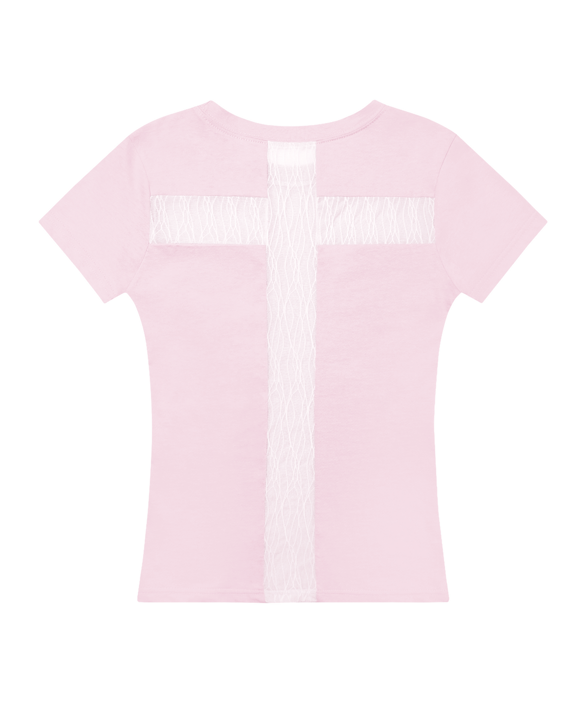 팬시클럽(FANCY CLUB) 백 크로스 티 (PINK) F26QB073