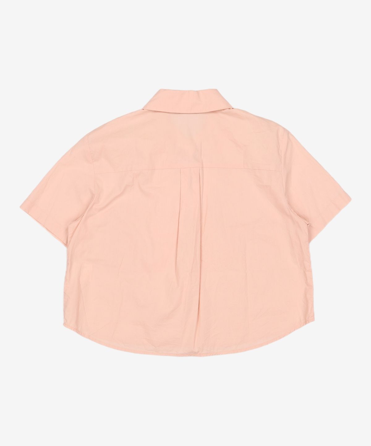 미쏘(MIXXO) 크롭기장 반팔 셔츠 MIWYAB710C S