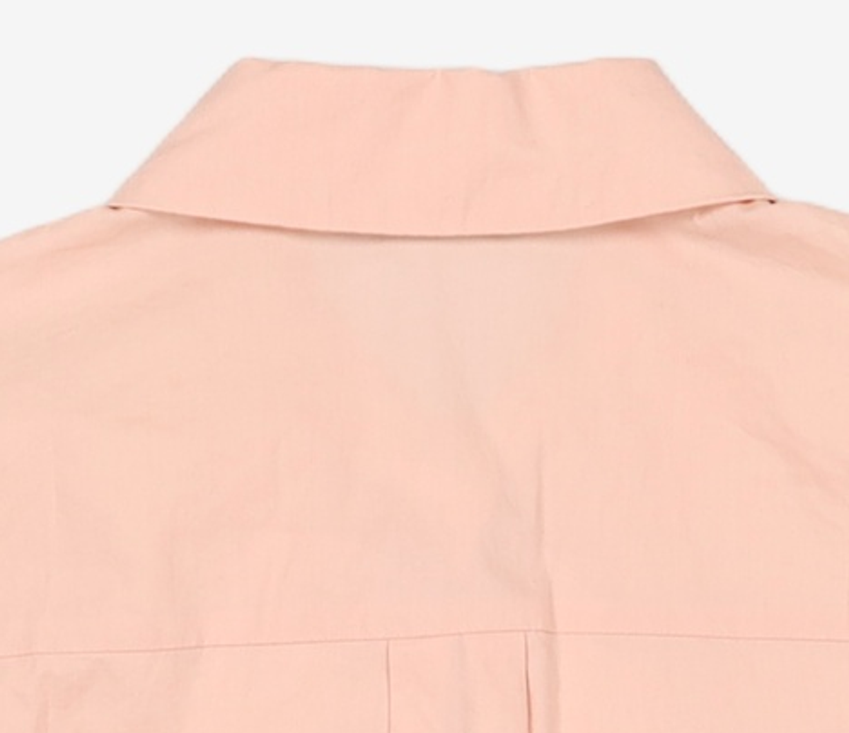 미쏘(MIXXO) 크롭기장 반팔 셔츠 MIWYAB710C S