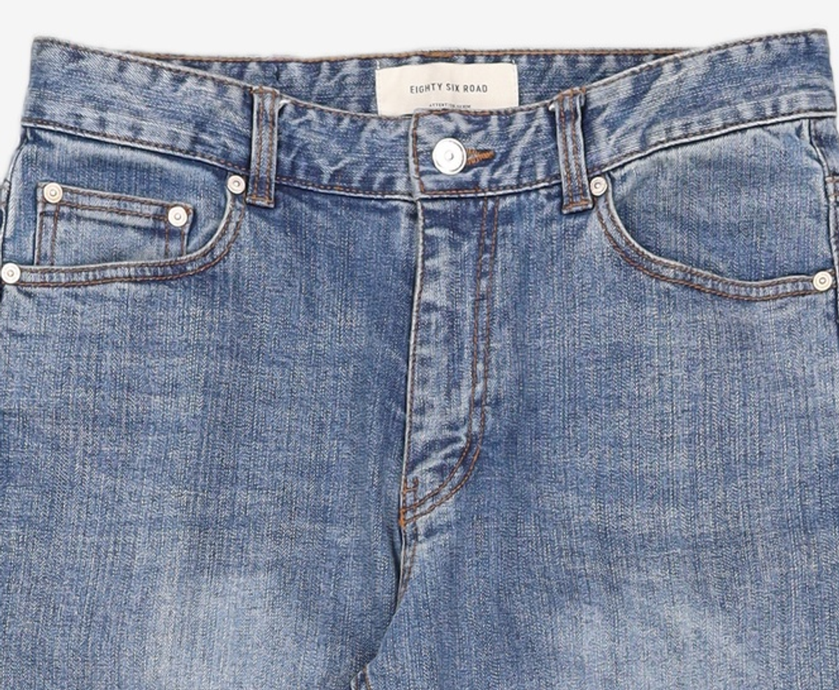 86로드(86ROAD) CHARMING BLUE CHIP / CROP TAPERED 30