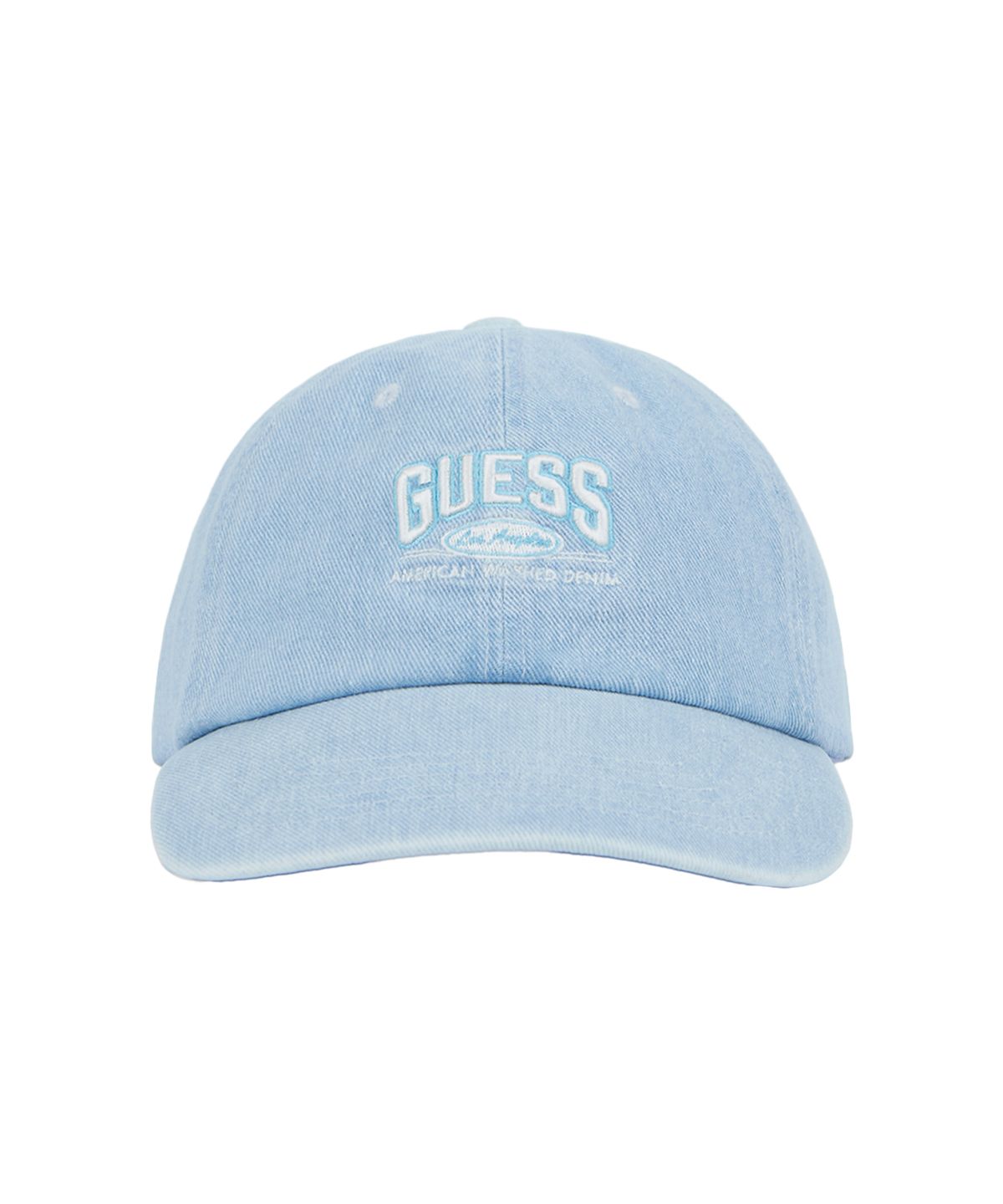 게스(GUESS) 유니 라운드로고 자수 볼캡 KP0A1101
