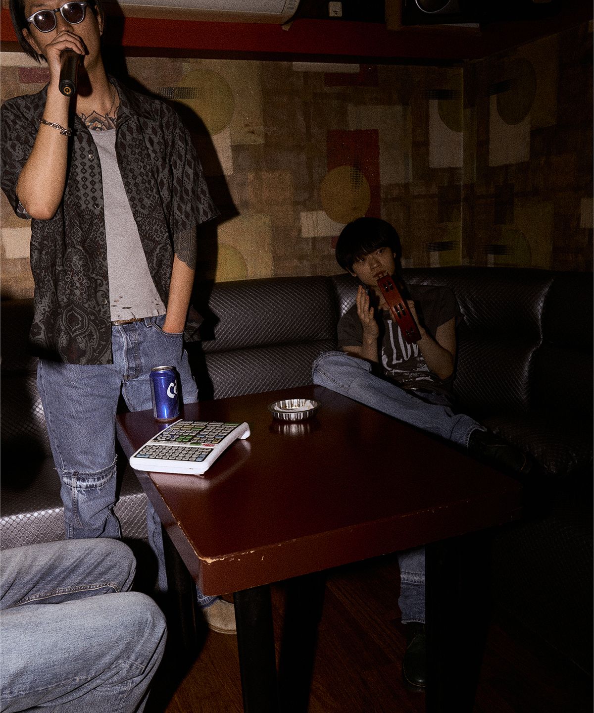 서피스에디션(SURFACE EDITION) FULL PRINT SHORT SLEEVE SHIRT GRAY