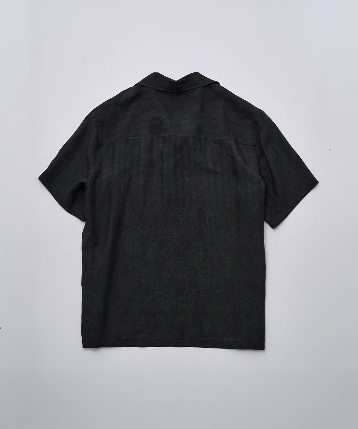 서피스에디션(SURFACE EDITION) FULL PRINT SHORT SLEEVE SHIRT BLACK