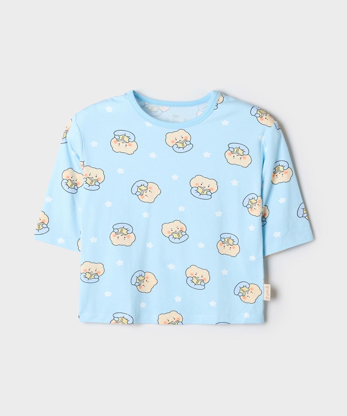스파오 키즈(SPAO KIDS) [키즈] (망그러진곰) 7부 모달 실내복 (RE)(Blue)_SPLOG37KU2