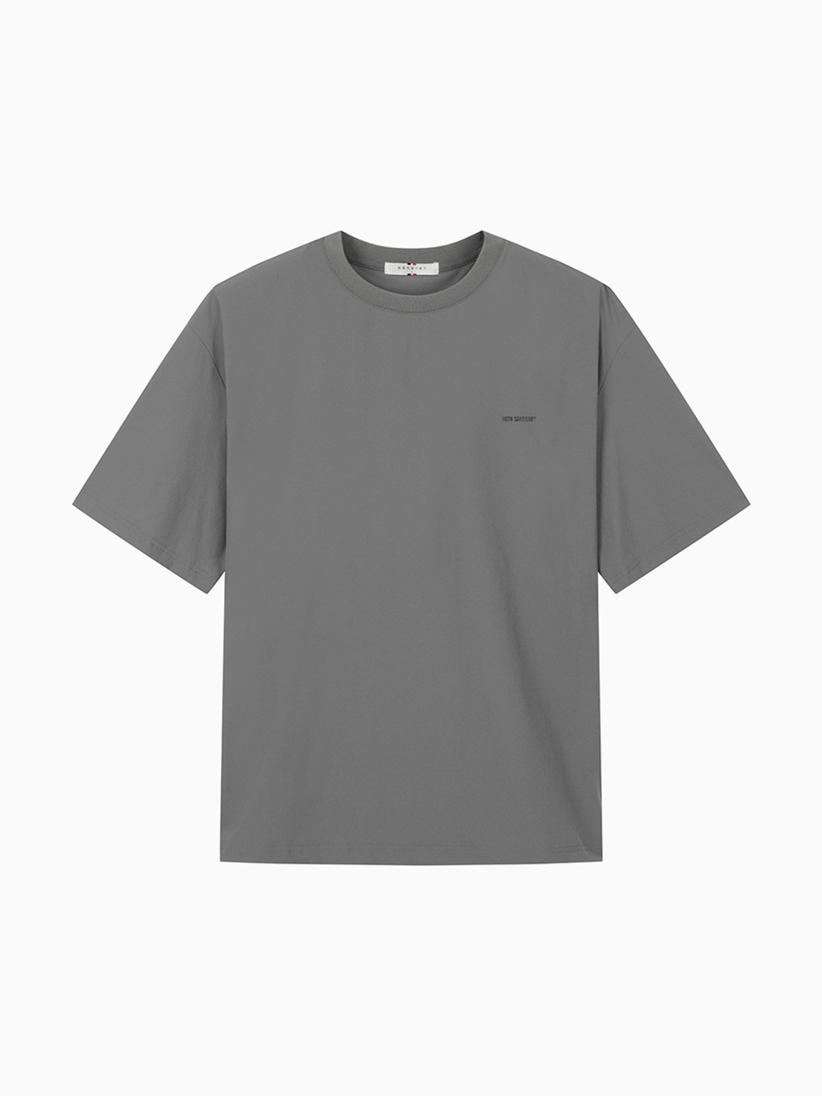 행텐(HANGTEN) 남성 로고 라운드넥 반팔 티셔츠_165(10570-031-424-31)