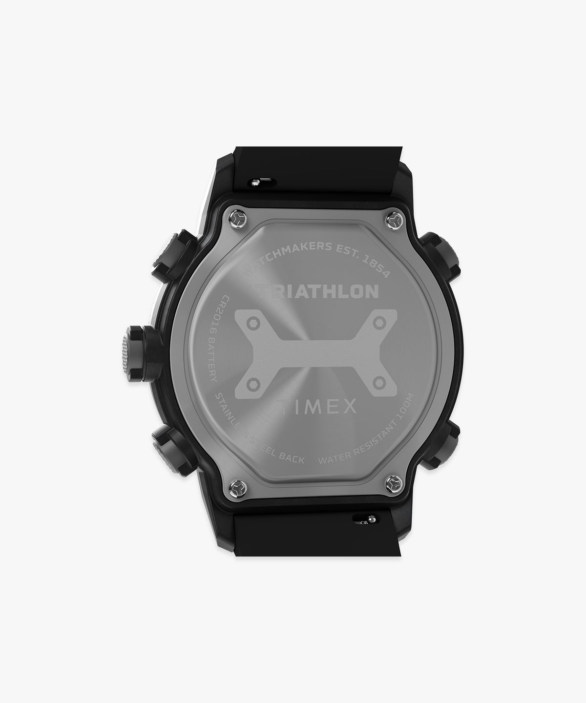 타이맥스(TIMEX) 트라이애슬론 200랩 카본파이버 스포츠시계 44mm