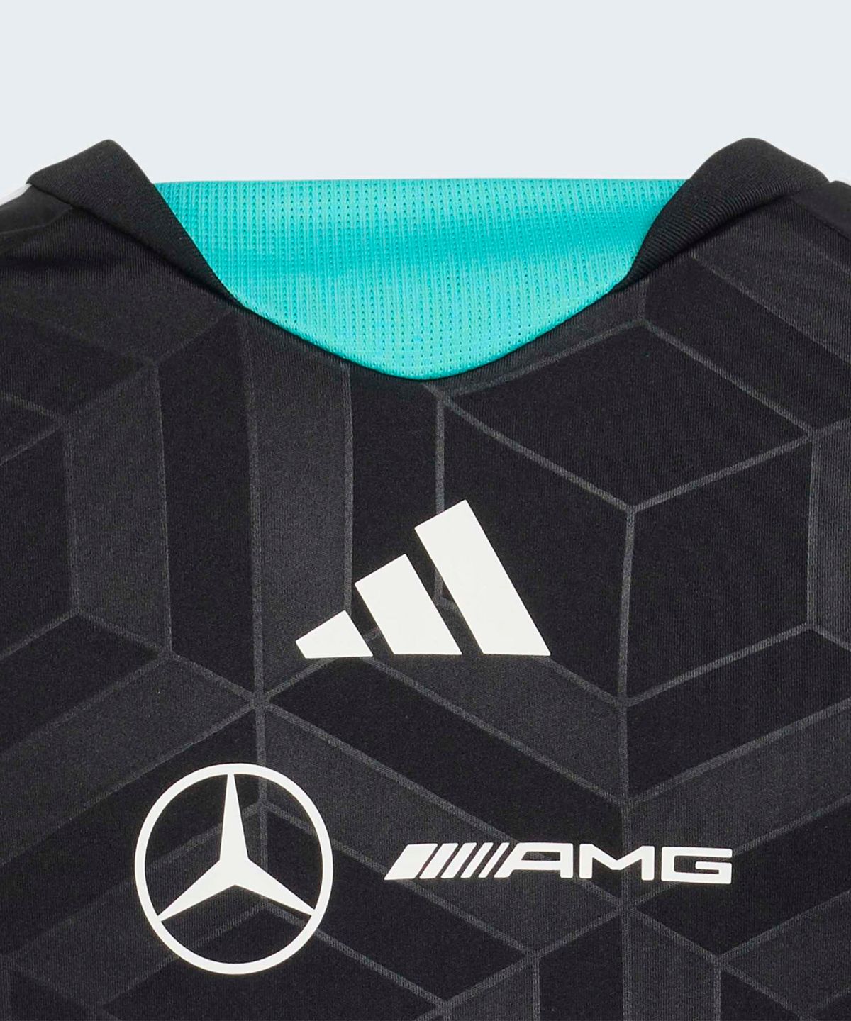 아디다스 키즈(ADIDAS KIDS) 메르세데스 - AMG F1 팀 드라이버 저지 키즈 - 블랙 / KF0165