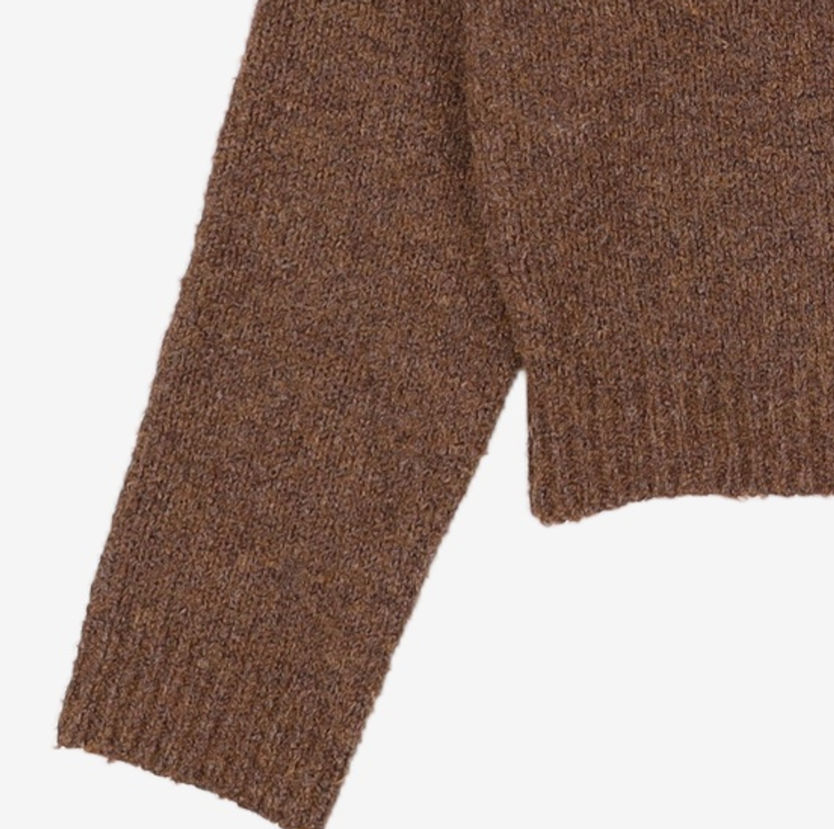 미쏘(MIXXO) 보카시 헤어리 크롭 가디건 MIWCKBT12T M