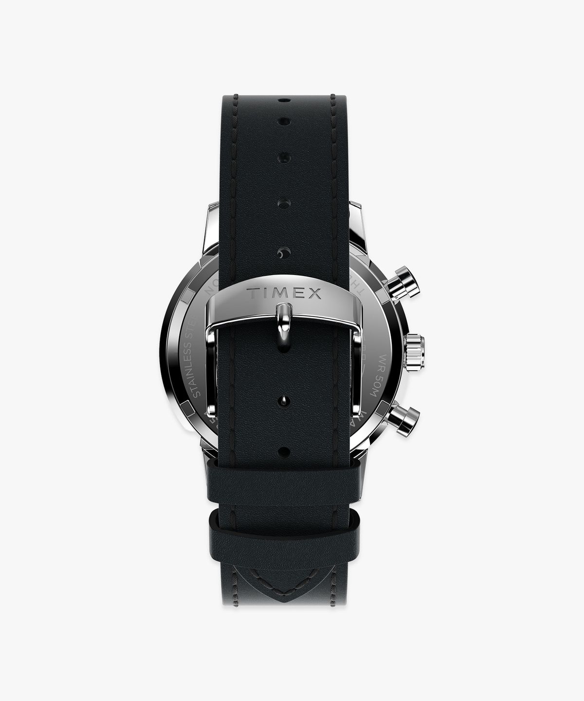 타이맥스(TIMEX) 멀린 크로노그래프 타키미터 가죽스트랩 남자시계 40mm