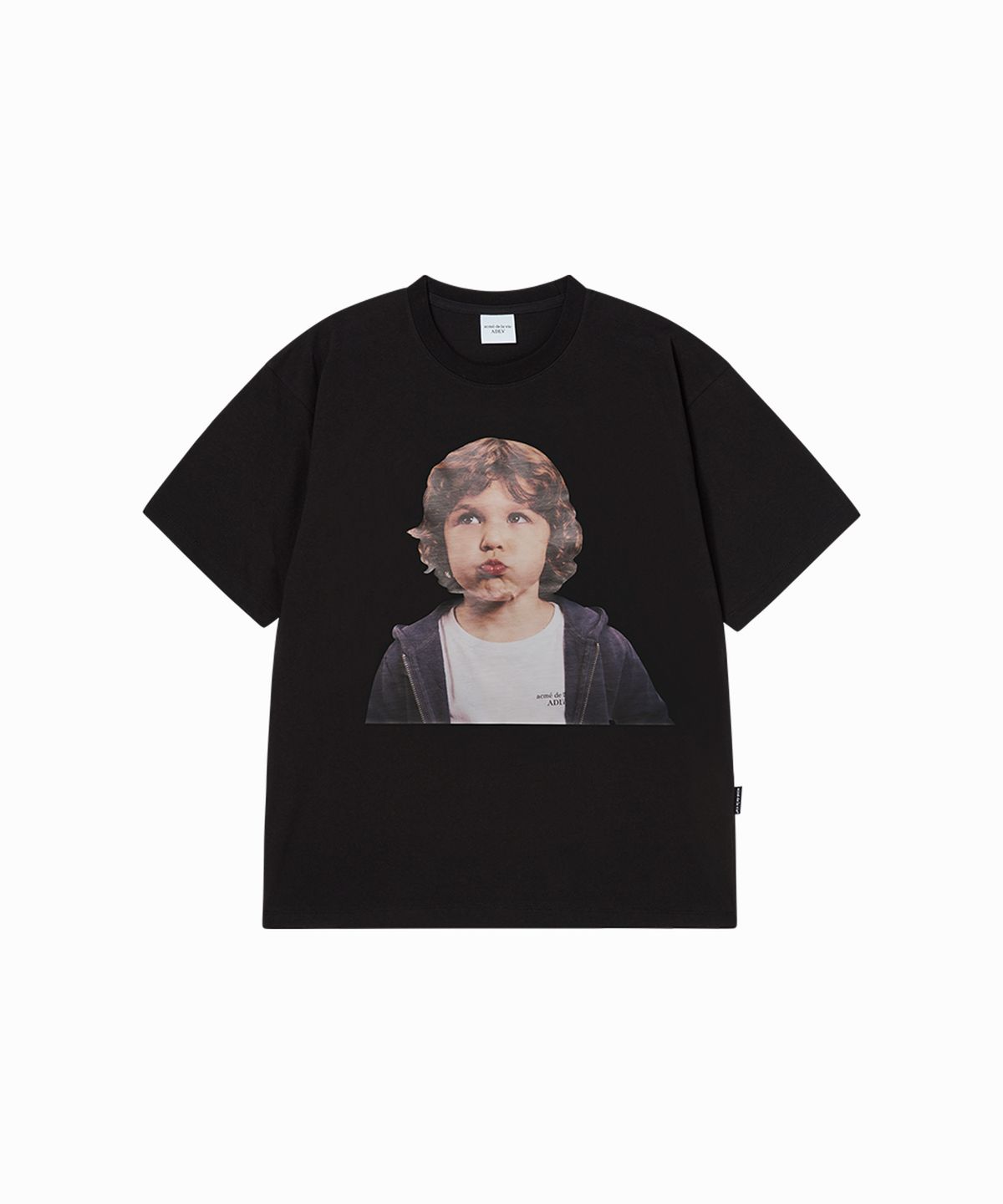아크메드라비(ACME DE LA VIE) CURLY HAIR BABY SHORT SLEEVE T-SHIRT