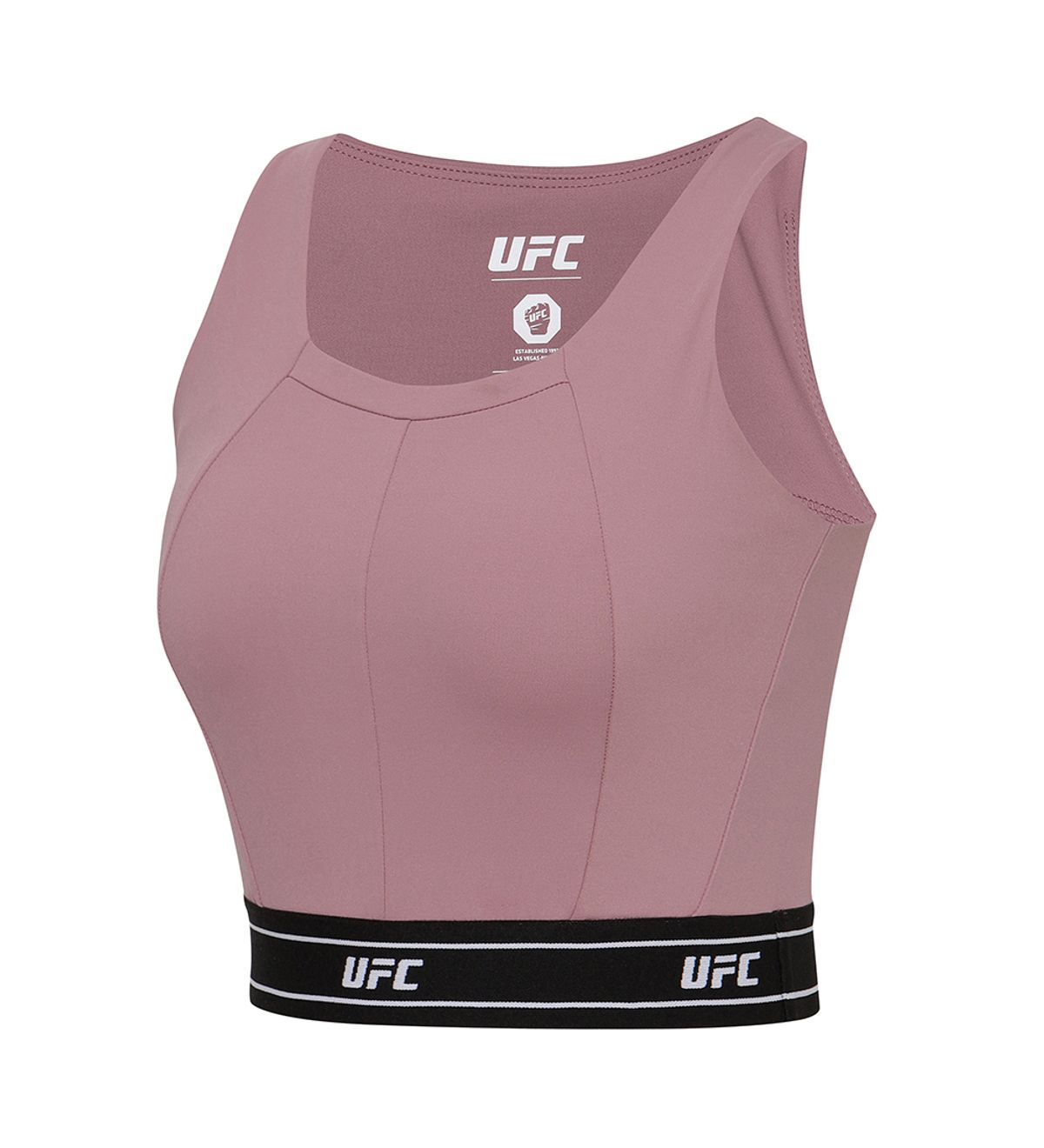 유에프씨 스포츠(UFC SPORT) UFC 액티브 슬림핏 브라탑 로즈 와인 U4SLX2207RW