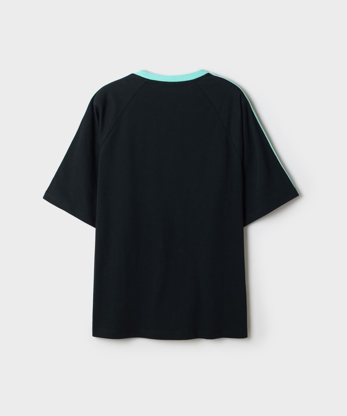 스파오(SPAO) [하츠네미쿠] 배색 반팔 티셔츠(Black)_SPRLG37U20