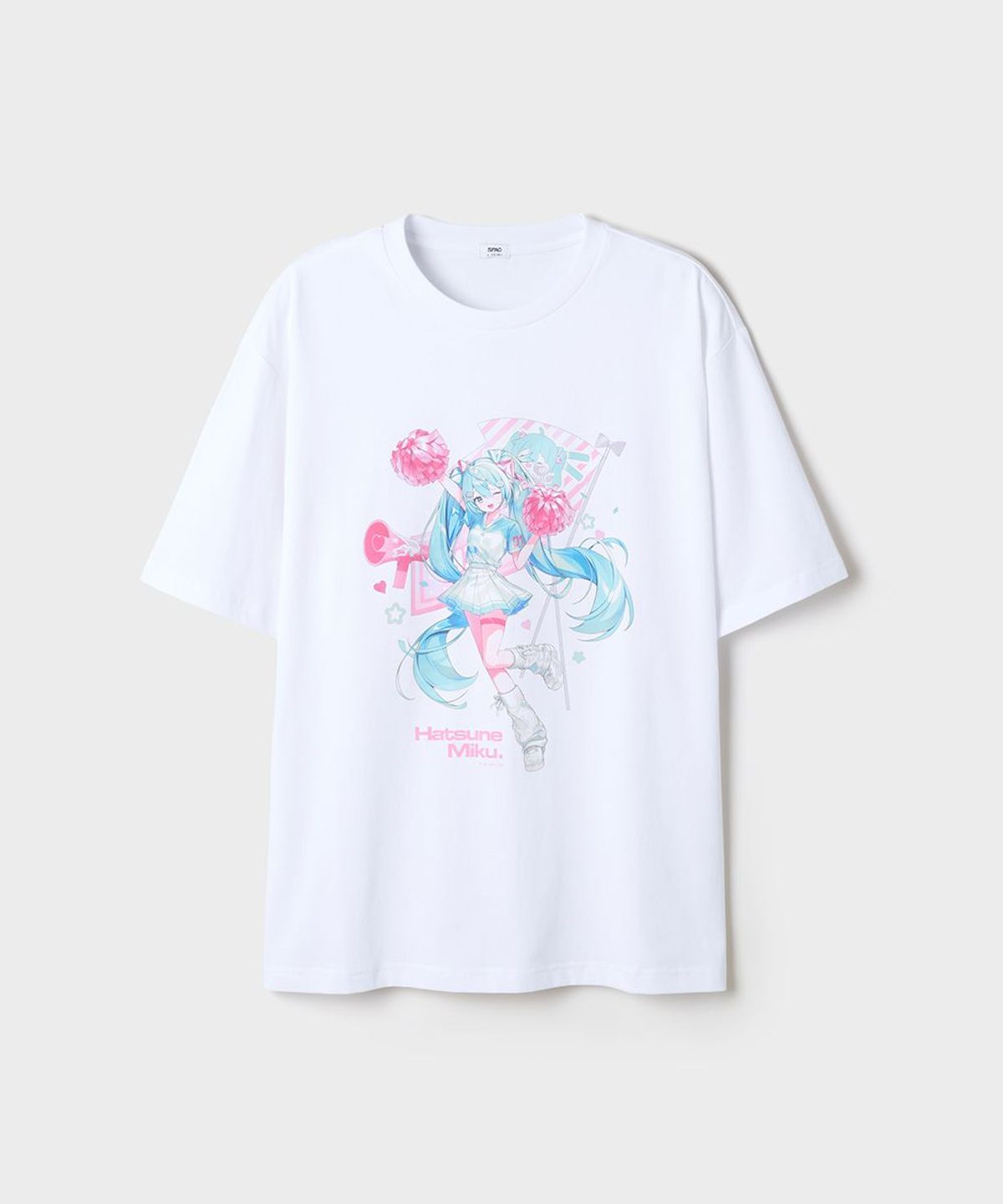 스파오(SPAO) [하츠네미쿠] 반팔 티셔츠(White)_SPRLG37U21