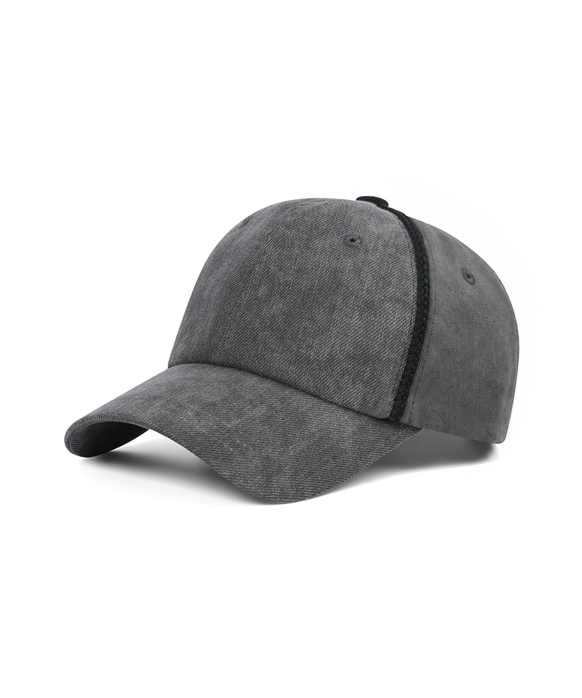 앤어애쉬(ANDAASH) Hair line washed cap CHARCOAL