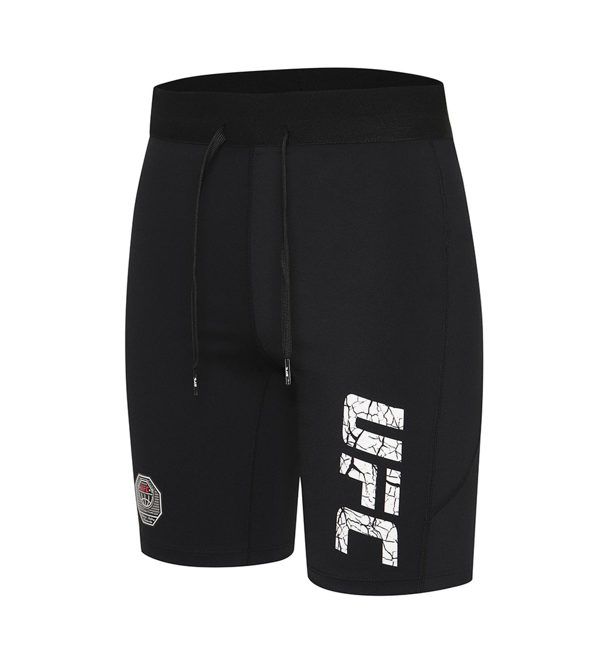 유에프씨 스포츠(UFC SPORT) UFC 컴뱃 슬림핏 레깅스 블랙 U4SPX2105BK