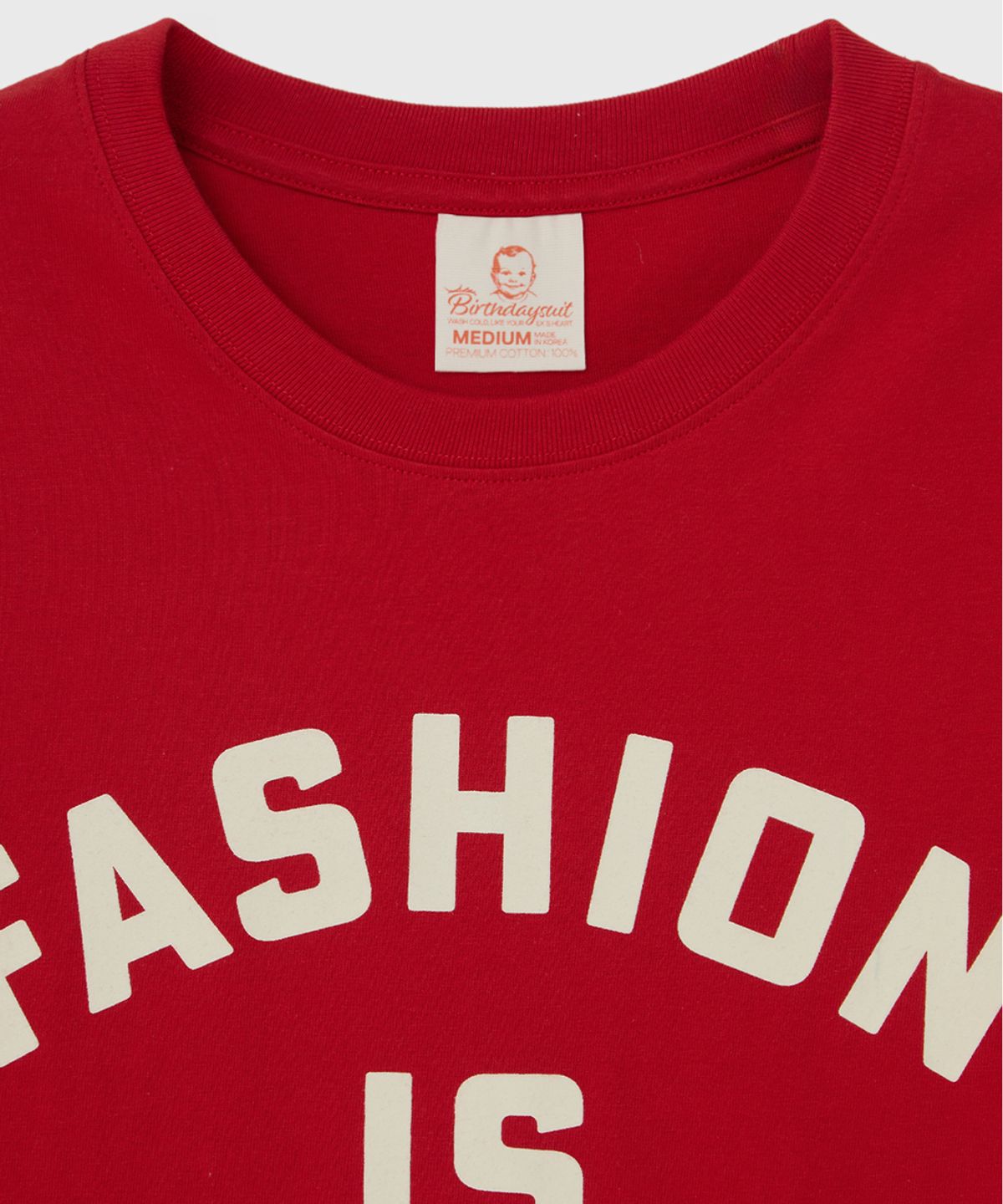 벌스데이수트(BIRTHDAYSUIT) FASHION IS FUN (RED)